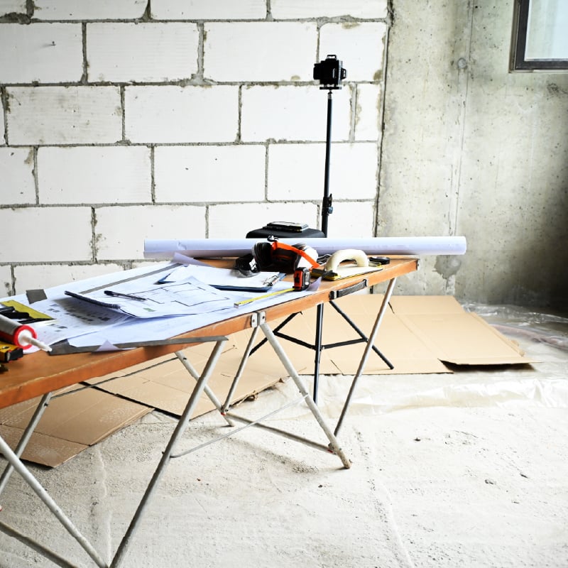 table-filled-with-documents
