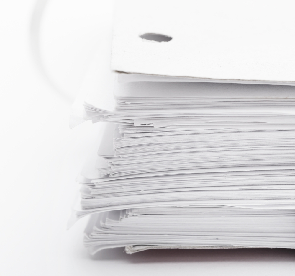 Pile of paper Pile of paper